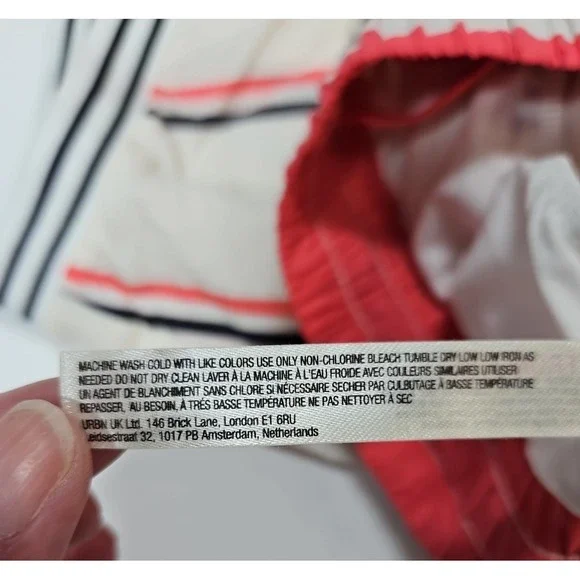 Free People Movement Womens Striped Pull On Athletic Shorts Size Small NWOT - Picture 5 of 10